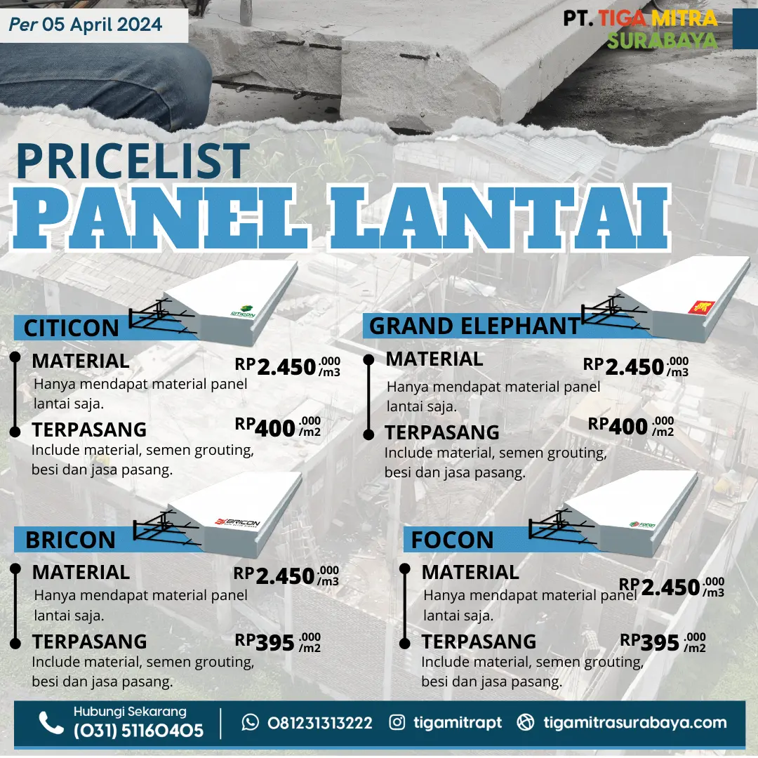 Harga Panel Lantai