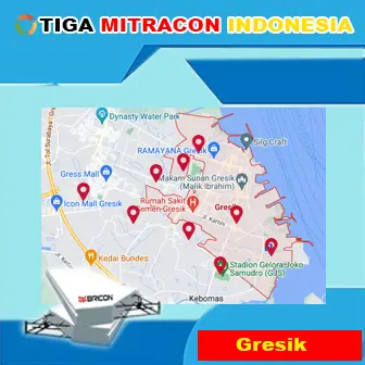 Penggunaan Panel Lantai Bricon di Gresik