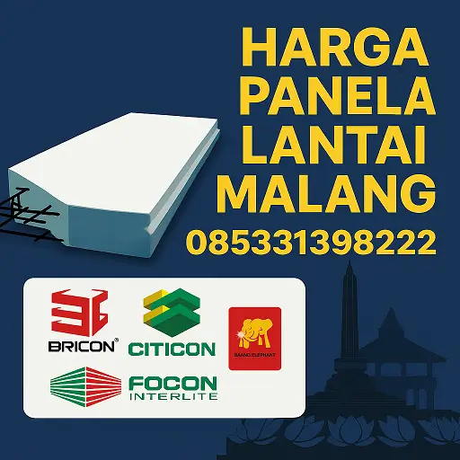 Harga Panel Lantai Malang 2025 | Citicon, GE, Bricon, Focon