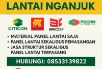 Harga Panel Lantai Nganjuk 2025 | Citicon, GE, Bricon, Focon Terpasang