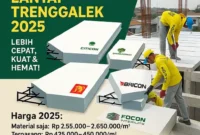Harga Panel Lantai Trenggalek 2025 | Citicon, GE, Bricon, Focon