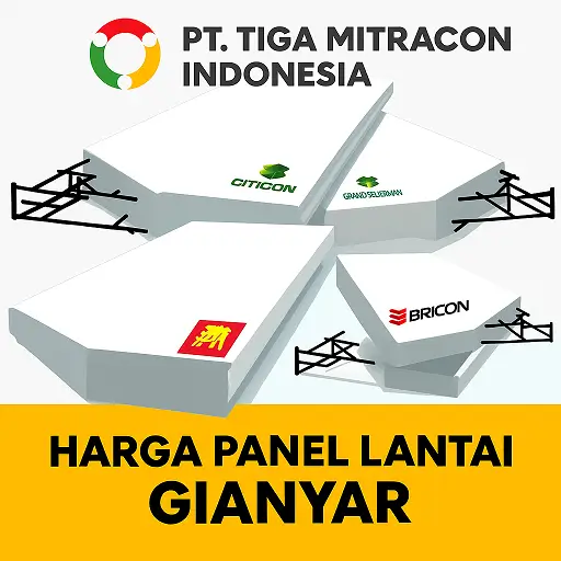 Harga Panel Lantai Gianyar 2025 – Citicon, GE, Bricon, Focon