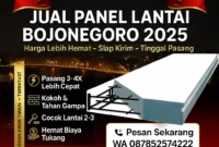Jual Panel Lantai Bojonegoro 2025 – Promo Akhir Tahun Terbesar