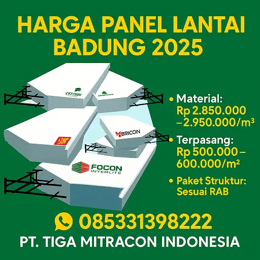 Harga Panel Lantai Badung 2025 – Citicon, GE, Bricon, Focon