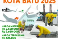 Harga Panel Lantai Kota Batu 2025 | Citicon, GE, Bricon, Focon Terpasang