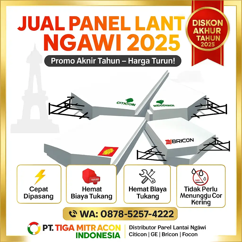 Jual Panel Lantai Ngawi 2025 – Promo Akhir Tahun Harga Termurah